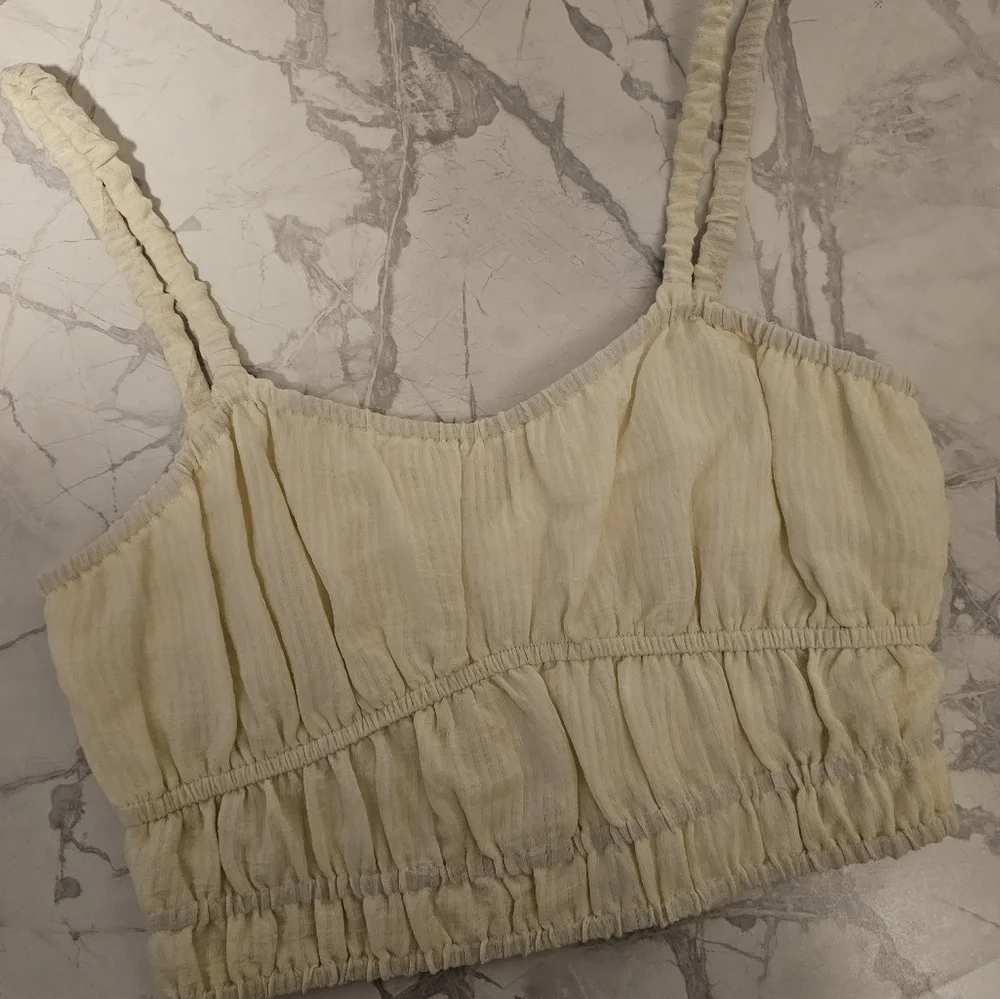 Smocked Crop - Picture 3 of 3